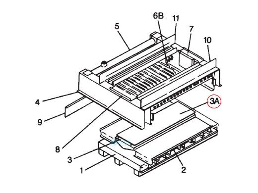 Pentair Center Heat Shield Panel | 20005607