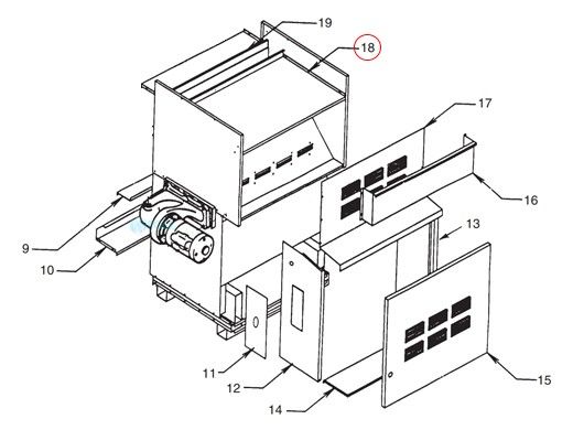 Pentair Front Flue Panel | 10659501
