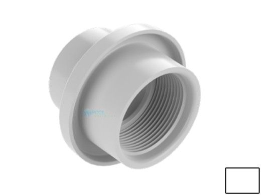 AquaStar Light Niche / Return Fitting | Fits Inside 2" Pipe | White | 3701