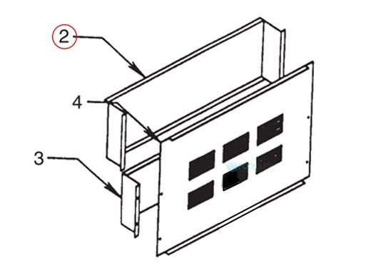 Pentair Rear Windshield | 10658105
