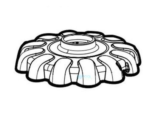 Hayward Cyclone Cosmetic Top | 600 | Gray | RCX361126237