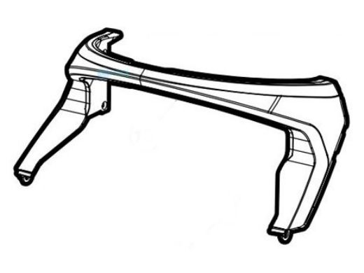 Hayward Shell Front Handle Assembly ID1 | Gray | RCX361331782237