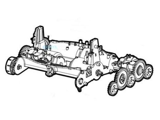 Hayward Gear Box Assembly | RCX361117218 | RCX361117GFN