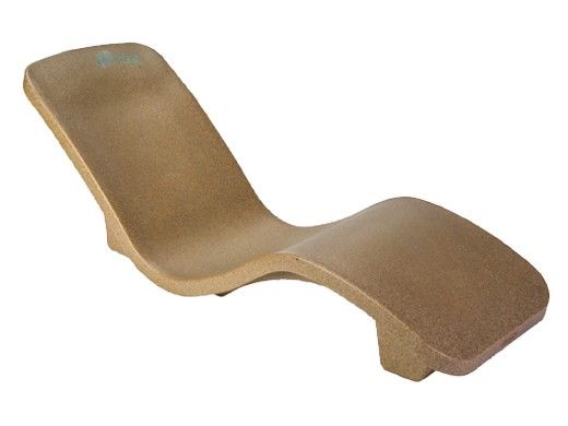 SR Smith R Series Rotomolded In Pool Lounger Sandstone RS 1