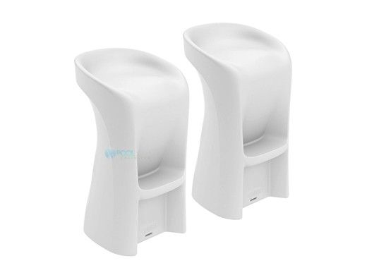 Ledge Lounger Signature Collection Barstool Package | White | LL-SS-SG-BS-W