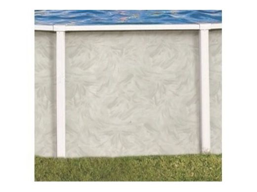 Pristine Bay 18' Round Above Ground Pool | Basic Package 52" Wall | 182246