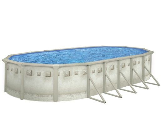 Millenium 16' x 26' Oval Above Ground Pool with Standard Package | 52" Wall | PPMIL162652