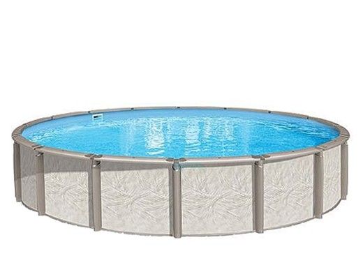Azor 12' Round Above Ground Pool | Basic Package 54" Wall | 182387