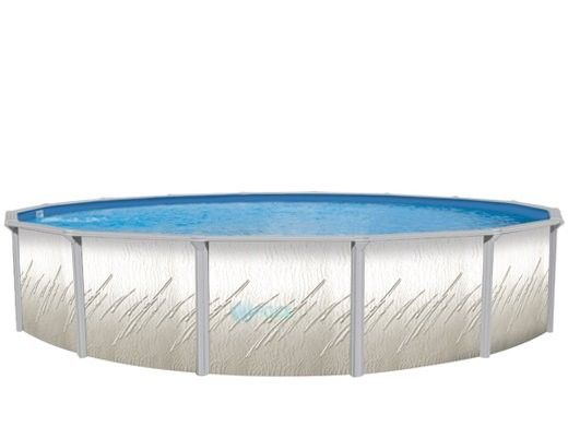 Pretium 27' Round Above Ground Pool | Basic Package 52" Wall | 182414
