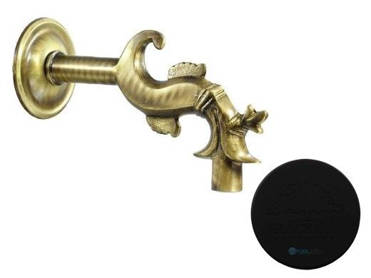 Black Oak Foundry Bologna Spout | Almost Black Finish | S22-BLK