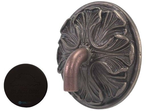 Black Oak Foundry Hibiscus Spout | Oil Rubbed Bronze Finish | S87-A-ORB