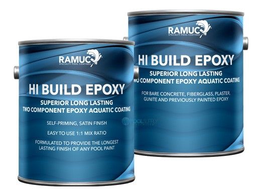 Ramuc Hi-Build Epoxy Premium Pool Paint | 2-Gallon Kit | Beach Beige | 912235502