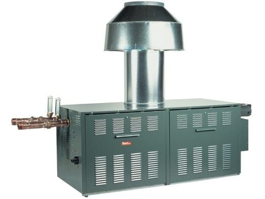 Raypak Raytherm Propane Gas Commercial Indoor Swimming Pool Heater | 1467.0  MBTUH Unitherm Governor | Altitude 0-2000 Ft | P-1468 #57 001343