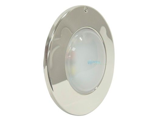 Halco Lighting ProLED White LED Pool Light Fixture Retrofits SwimQuip Niche | 12V 58W 50' Cord | FLWP-12-5-50-SQ