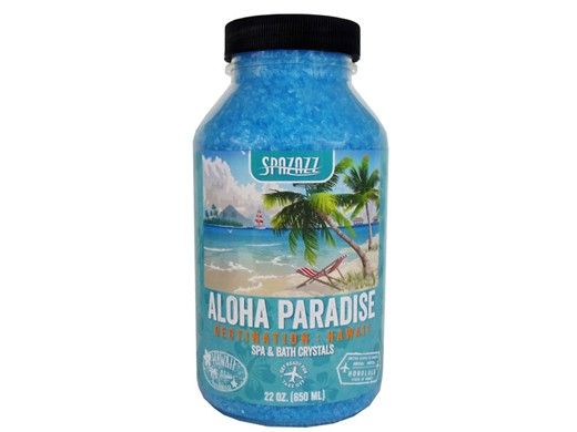 Spazazz Spa & Bath Destinations Aromatherapy Crystals | Hawaii - Aloha Paradise 22oz | 303