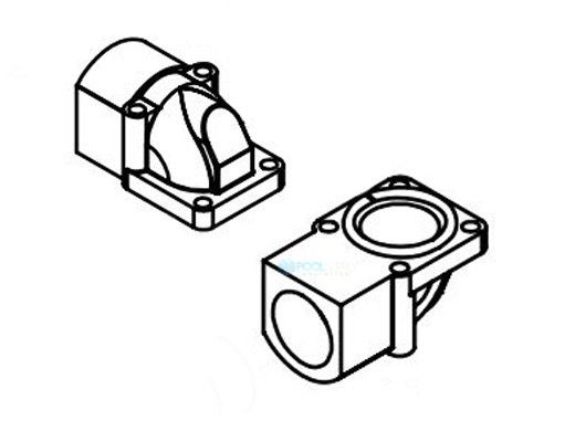 Lochinvar Gas Valve Flange Kit | 100275534