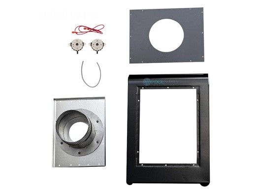 Hayward 6" Indoor Vent Adapter 150K Negative Pressure | Kit | UHXNEGVT11506