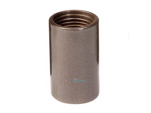 FX Luminaire 1/2" Aluminum Coupling Female Threads | Black | COUP-FB