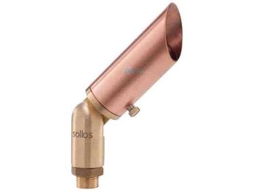 Sollos Accent Light Straight Bullet Fixture | 5.4" Natural Metal - Copper | BSB054-CU 995364