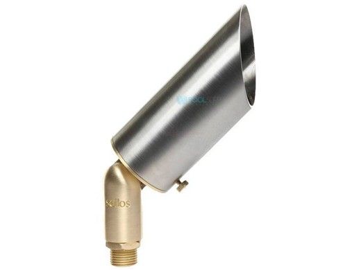 Sollos Accent Light Straight Bullet Fixture | 6.7" Natural Metal - Stainless Steel | BSB067-SS 995536