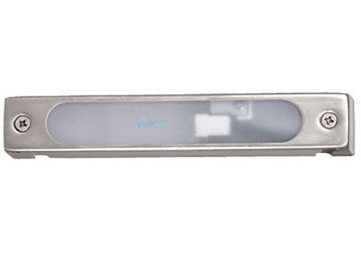 Sollos Deck Under-Step LED Light Fixture | 6" Natural Metal - Stainless Steel | DUS060-SS 941001
