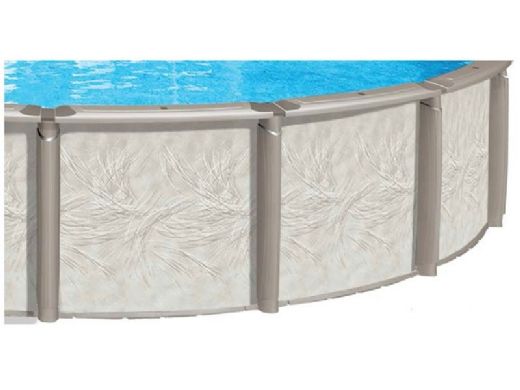 Azor 21' x 43' Oval Above Ground Pool | Ultimate Package 54" Wall | 184789