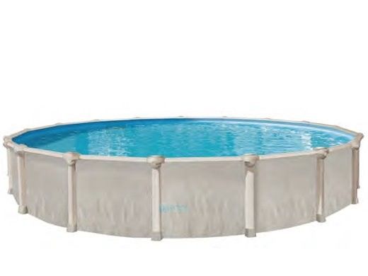 Ohana 12' Round Above Ground Pool | Ultimate Package 52" Wall | 184803