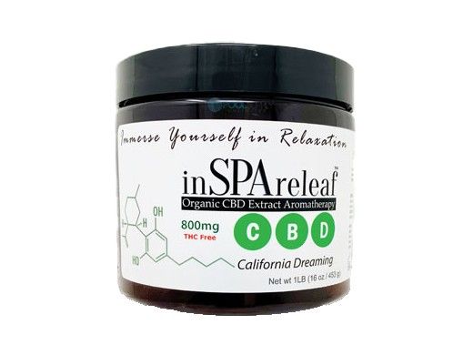 inSPAreleaf CBD Aromatherapy | California Dreaming |16oz. Crystals | 1698