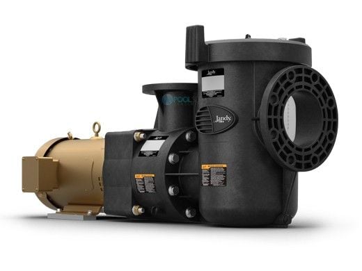 Jandy JCP Commercial Polymer Pump | 10HP 208-230/460V TEFC Three Phase | Strainer Not Included | JCP10-3AT-N
