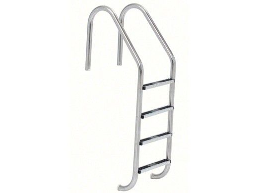 SR Smith 4-Step Standard Plus Commercial Ladder With Stainless Steel Treads | Marine Grade | 23" with .065 Thickness | 10043-MG