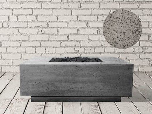 Prism Hardscapes Tavola 3 Fire Pit Table | Natural Gas | Pewter | PH-407-4NG
