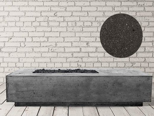 Prism Hardscapes Tavola 5 Fire Pit Table | Liquid Propane | Ebony | PH-409-2LP