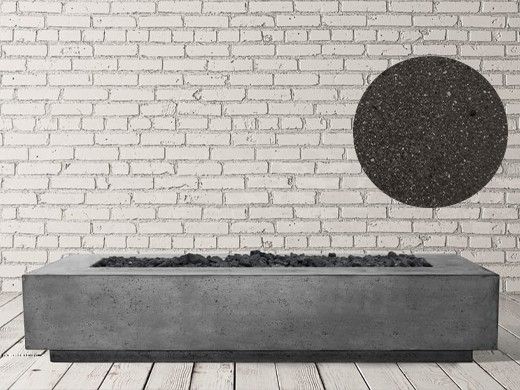 Prism Hardscapes Tavola 6 Fire Pit Table | Natural Gas | Ebony | PH-415-2NG