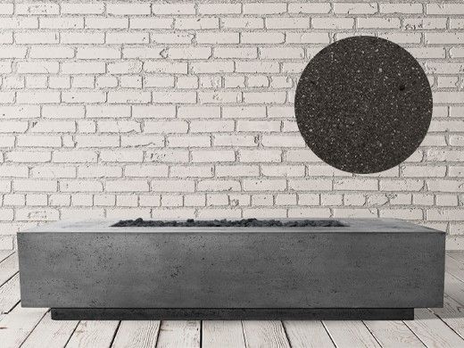 Prism Hardscapes Tavola 72 Fire Pit Table | Natural Gas | Ebony | PH-457-2NG