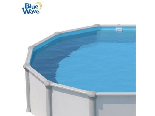 16' Round Solid Blue Standard Gauge Above Ground Pool Liner | Overlap | 48" - 54" Wall | 200016 |