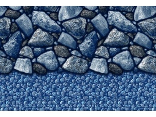 24' Round Boulder Beach Pattern Liner | Uni-Bead | 54" Wall | 290024B54 |