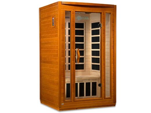 Golden Designs Dynamic San Marino 2-Person Ultra Low EMF FAR Infrared Sauna | Hemlock | DYN-6206-01 Elite