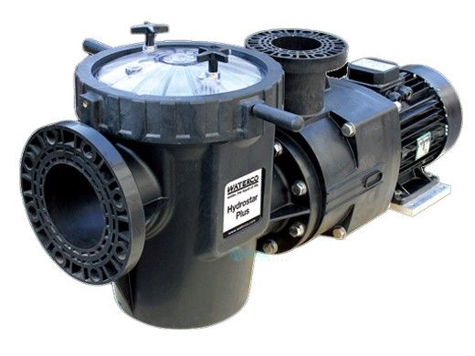 Waterco HydroStar Plus 7.5HP Commercial Pump With Strainer | Single Phase 208-230-460V | 24607507A