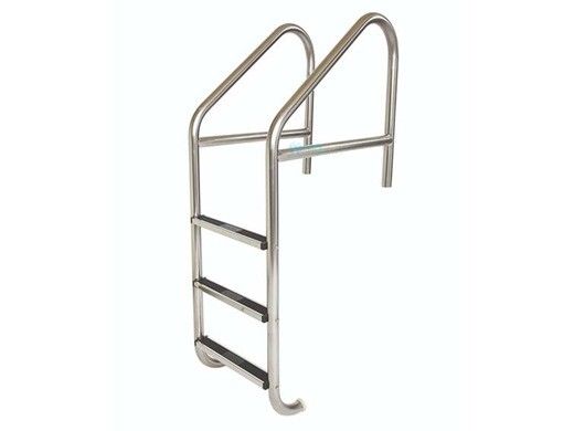 SR Smith Standard Crossbrace Plus 3-Step Commercial Ladder | Marine Grade - Stainless Steel Treads | 10124-MG