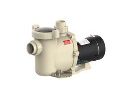 CaliMar® Single Speed Pool Pump | .85HP | 1.5'' Unions | CMARPHSS1585-1Y