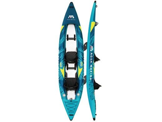 Aqua Marina Steam 412 14FT 2-Person Premium Kayak With DWF Deck [Paddle Excluded] [ST-412] (SAK57946)