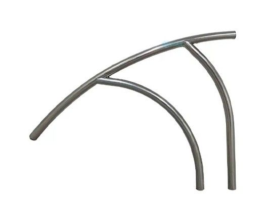 Global Pool Products Modern Coolest 3 Bend Handrail | Silver Vein | GPP-MR-HR-SV-CR