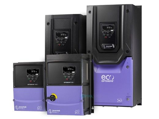 Eco Optidrive Variable Frequency Drive 1HP 3PH to 3PH 200-240V with Switch | VF723-L001N-I4X