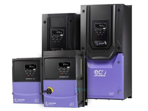 Eco Optidrive Variable Frequency Drive 5HP 3PH to 3PH 200-240V with Switch | VF723-L005N-I4X