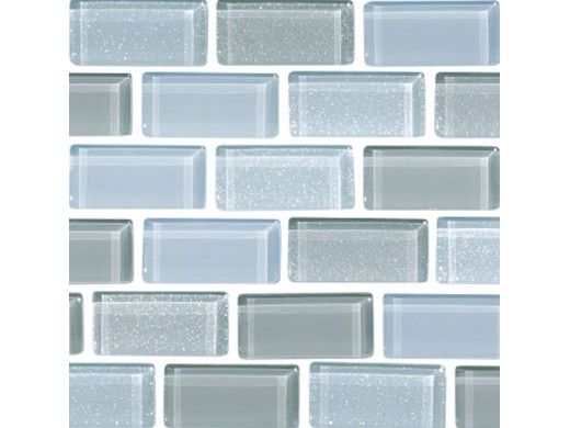 National Pool Tile Orion 1x2Glass Tile | Iceberg | ORN-ICEBERG