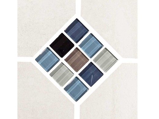National Pool Tile Elements 6x6 Series | White Deco | ELE-GYPSUM DECO