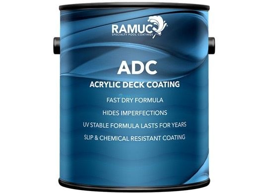Ramuc ADC Water-Based Acrylic Deck Coating | 1-Gallon | Dune Shadow | 940225401