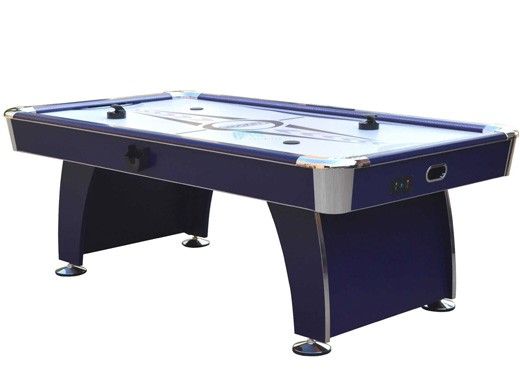 Hathaway Phantom II 7.5-Foot Air Hockey Table with LED Scoring and Lights | BG50389