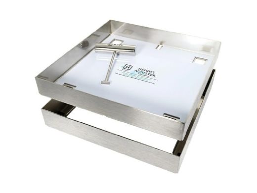 Hide 12" Pool Deck Skimmer Lid Kit | 5/8" x 7/8" | HSL12-0.8