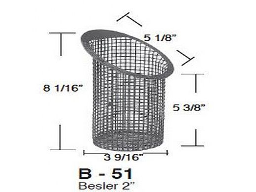 Aladdin Basket for Besler 2" | B-51